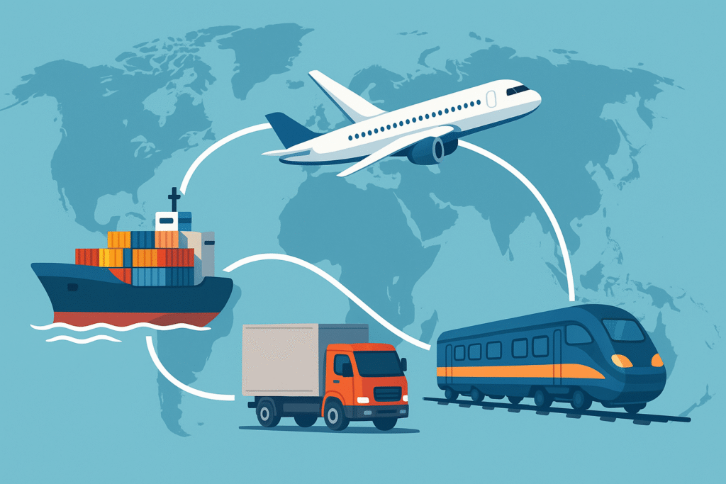 Quais são os principais modais de transporte e como escolher o ideal