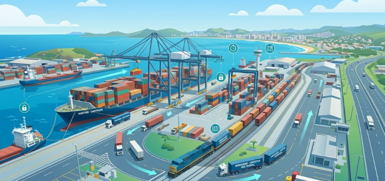 Logística multimodal na Cabotagem: o que é e por que ela é vantajosa